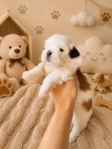 Filhote de shih tzu Machinhos