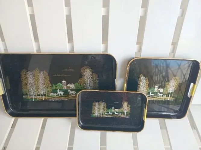 Kit bandejas com 3 tamanhos