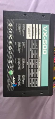 Fonte 500w Aero cool