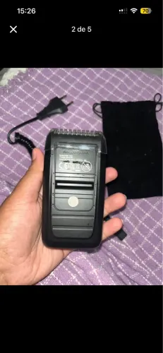 Máquina de cortar cabelo shaver kemei
