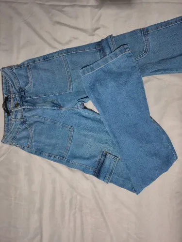 Calça jeans cargo YOUCOM