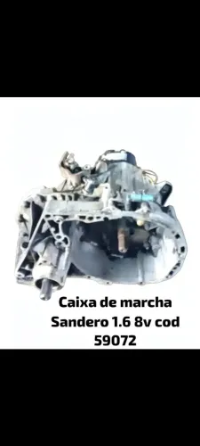 Caixa de marcha Sandero 1.6