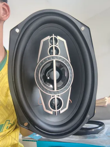 Par de auto falante 6x9 triaxial