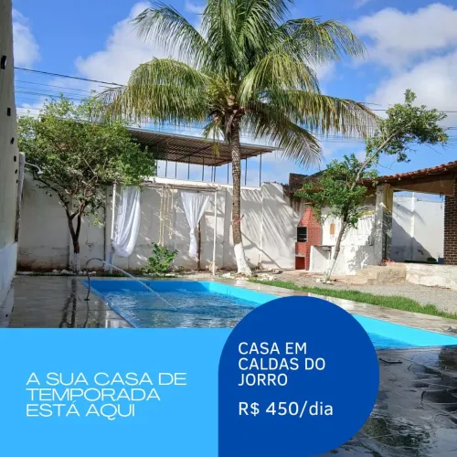 CASA TEMPORADA CALDAS DO JORRO