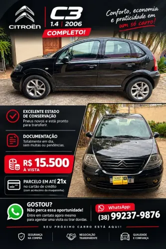 Citroen C3 1.4 completo