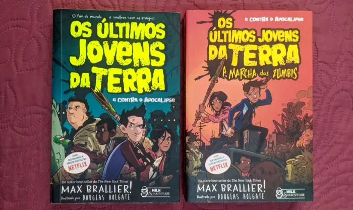 Livros: Os Últimos Jovens da Terra - Vol. 1(Usado) e Vol. 2(NOVO)