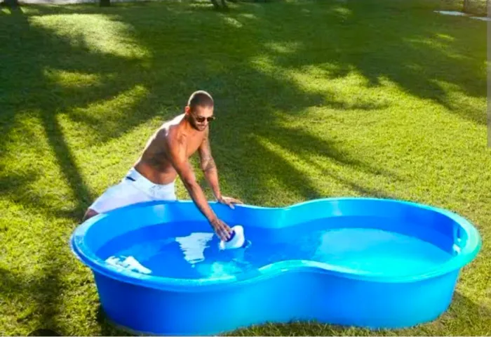 Piscina 1000litros usada poucas vezes