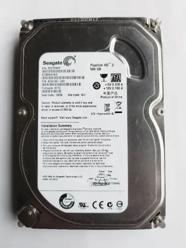 HD Seagate pipeline 500gb