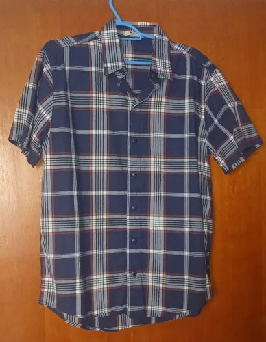 Camisa De Xadrez Casual