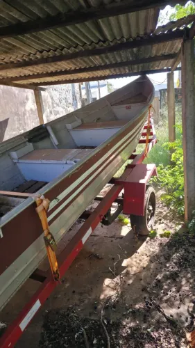 Vendo conjunto barco mais motor