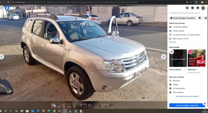 Renault Duster Dynamique 2.0 Hi-flex 16V Mec. 2015