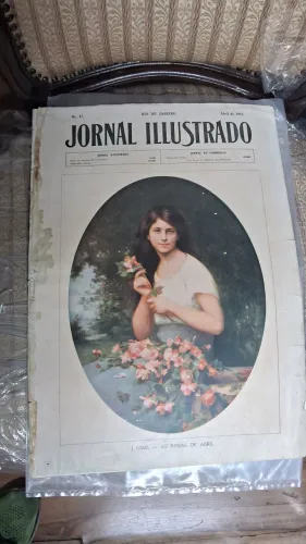 Rara Revista "Jornal Illustrado". de 1913.