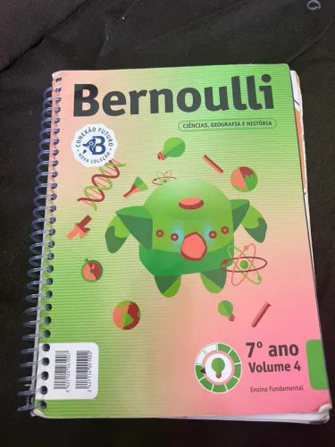 Livros Bernoulli 7 ano conservado TODAS AS MATÉRIAS