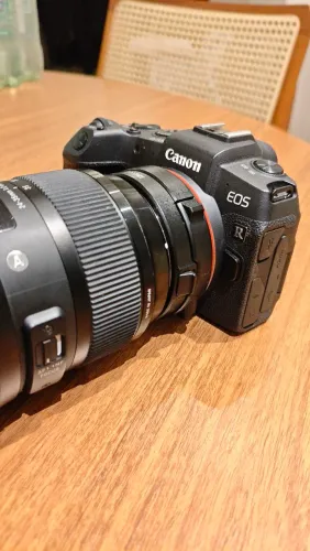 Câmera Canon RP com Lente Sigma Art
