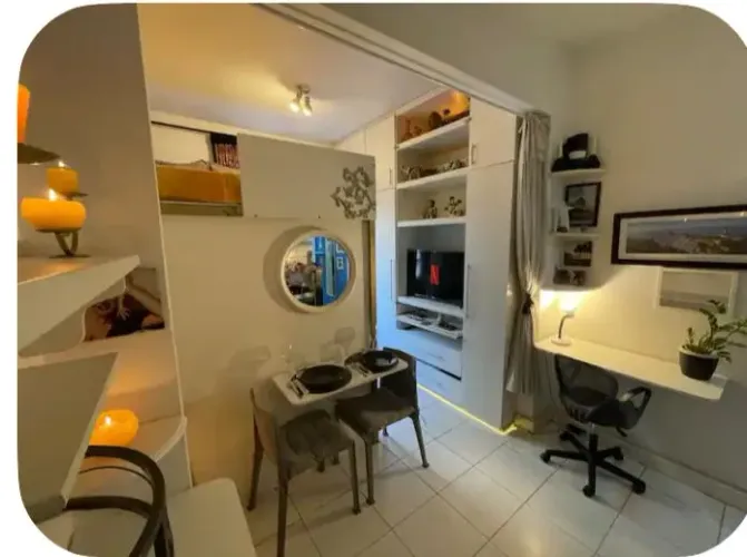 Studio Copacabana Praia / 1 minuto Metro C.Arco Verde