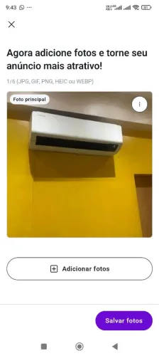 Vendo ar 12 btu