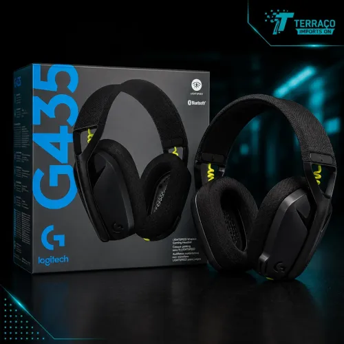 HEADSET GAMER LOGITECH G435 ? LIGHTSPEED + BLUETOOTH