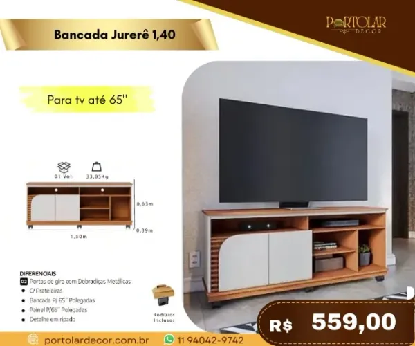 Bancada Jurerê a pronta entrega