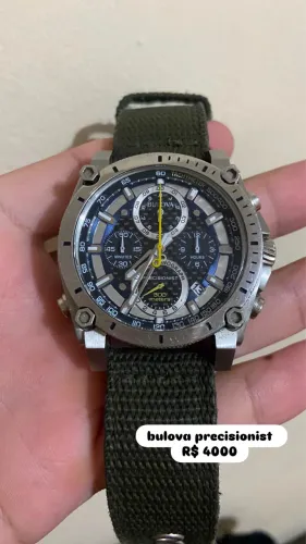 Relógio bulova precisionist