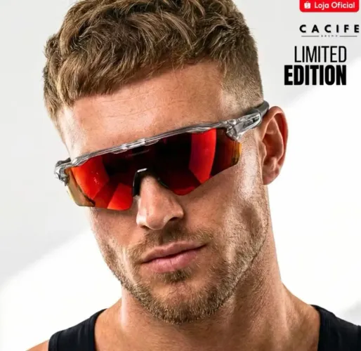Óculos de Sol Race Esportivo Baixa Premium Pace Ciclismo Hike Corrida Bike uv400 Unissex