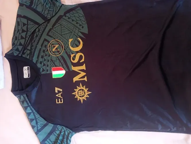 Camisa Napoli Preta