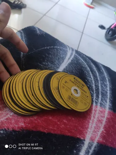 Mini disco d ferro 3 polegadas
