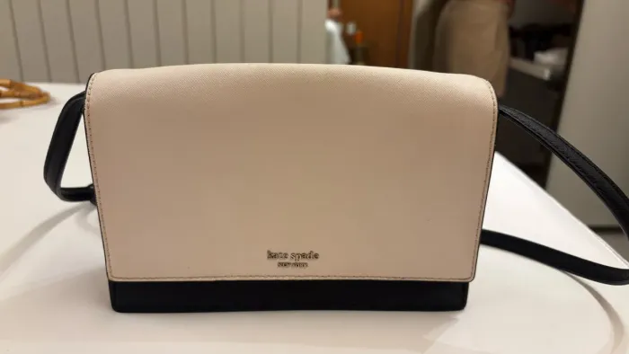 BOLSA KATE SPADE PRETA E BRANCA
