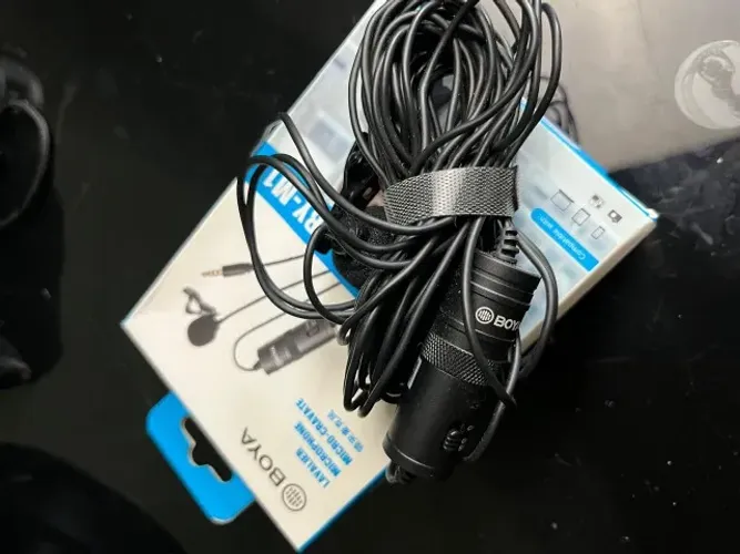 Microfone Lapela Boya M1 - Original