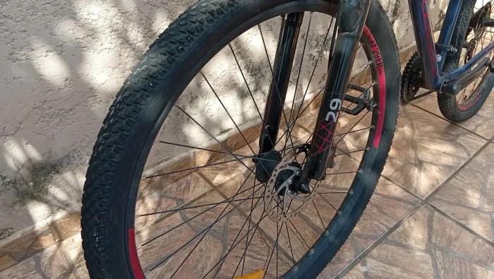 Bicicleta caloi vulcan aro 29 aceito cartão de crédito
