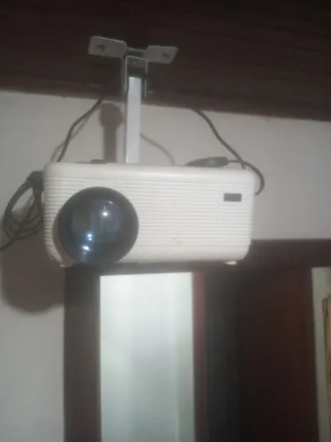 Projetor Tomate + chromecast+ suporte
