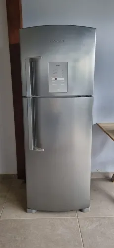Geladeira Brastemp Ative! 429 Litros Inox 220v - Funciona com Defeito Simples