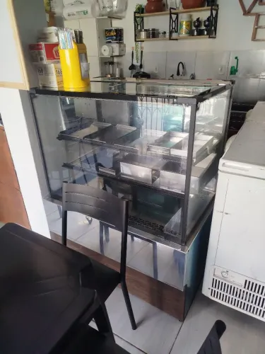 Vitrine estufa quente Iglu