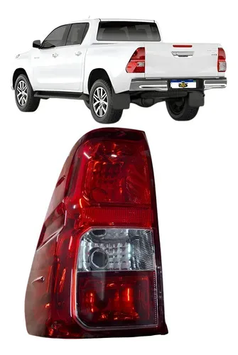 Lanterna Traseira Esquerda Hilux 2016 2017 2018 A 2024 2025 Esquerdo/motorista