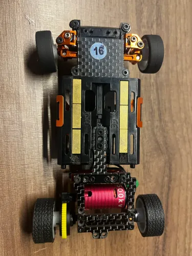 KYOSHO MiniZ 1/28 MR03 rwd cheio de ups PN Racing