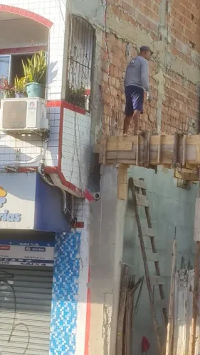 Pedreiro obras grande. Da base ao acabamento