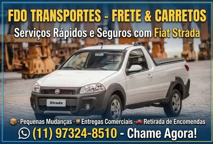 FRETES, CARRETOS, TRANSPORTES, CAPITAL E INTERIOR