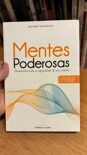 Livro Mentes poderosas- Desenvolva toda a capacidade do seu cérebro 