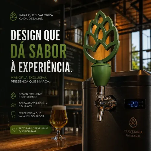 MANOPLA PARA CERVEJEIRAS (MAQUINA CHOPP)