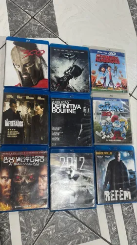 Vendo 9 Blu ray