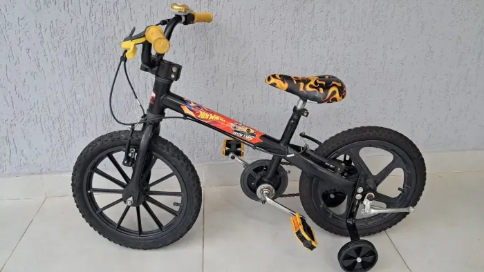 Bike infantil aro 16 so andar, rodinhas, parcelo