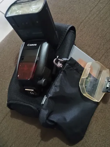 Flash Canon 600ex completo