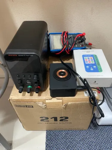 Estação retrabalho, fonte bancada, Jcid Wi-Fi, multímetro super charge 