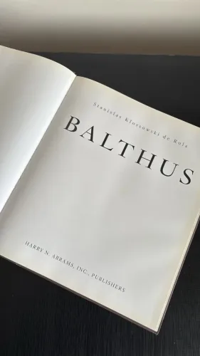 Livro Balthus: Stanislas Klossowski de Rola, de Harry N. Abrams