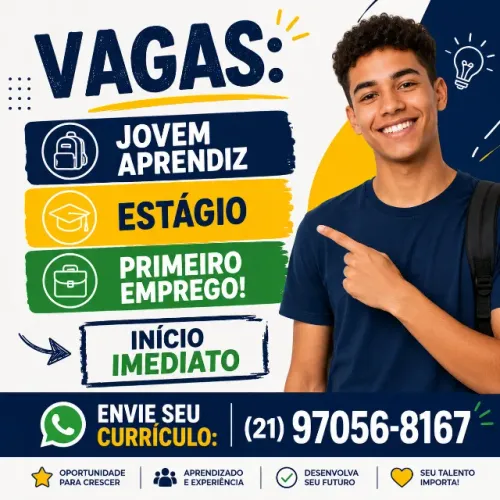Promotor de vendas - Sem Experiências