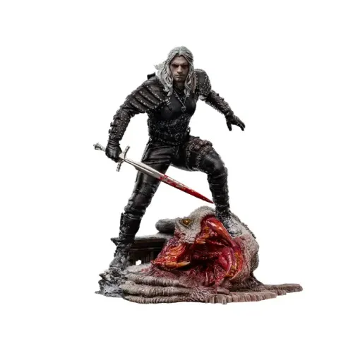 The Witcher Geralt of Rivia Iron Studios 1/10