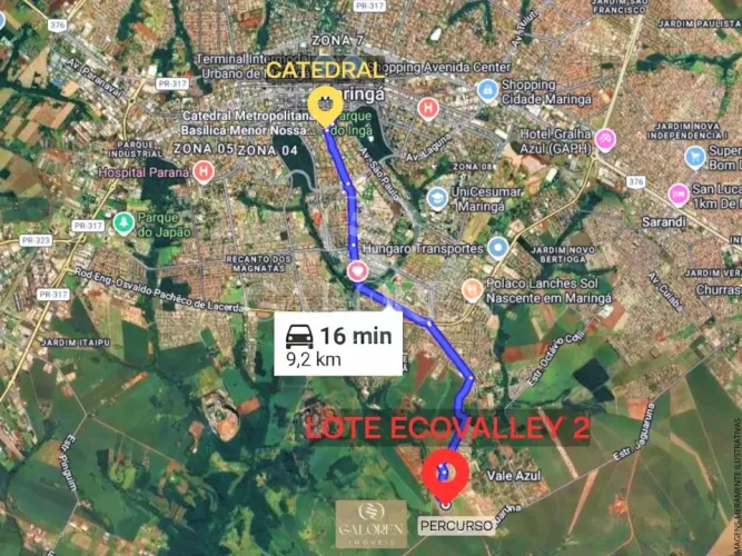 Terrenos a venda | Construa Até 2 Casas | 300m² no Ecovalley II | 16 Min da Catedral de Ma
