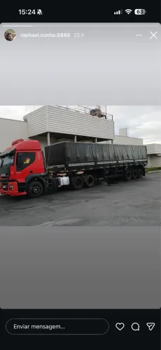 Vendo caminhão Iveco Stralis 410 + carreta guerra 