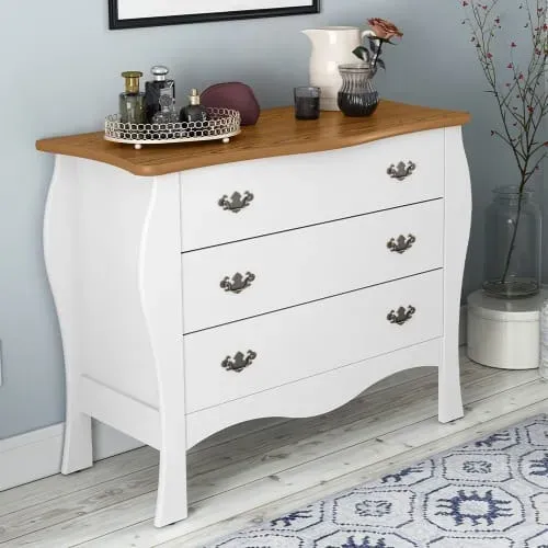 Cômoda Estilo Luiz XV 100% MDF Nova na Promoção