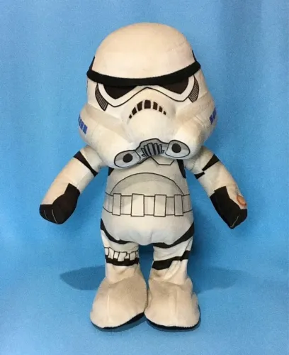 Boneco Pelúcia estruturada star wars stormtrooper 