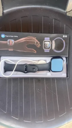 Relogio Walmart pulseira preta novo completo 100,00